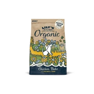 Lily's Kitchen Organic Chicken Bake : poulet bio et légumes rôtis - Friandises pour chiens, 7 kg