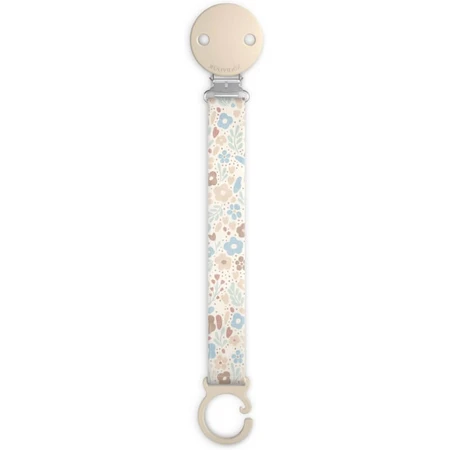 Suavinex Wonder - Attache-tétine en tissu imprimé Liberty beige