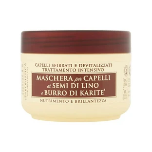Natuurlijke remedies: Lijnzaad en sheaboter – Masker voor beschadigd en futloos haar, 200 ml