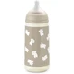 Suavinex Wild & Free - Plastic babyfles met siliconen speen, SX Pro, dikke doorstroming, tegen koliek, vanaf 3 maanden, neutraal, 360 ml