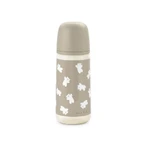 Suavinex Wild & Free - Plastic babyfles met siliconen speen, SX Pro, dikke doorstroming, tegen koliek, vanaf 3 maanden, neutraal, 360 ml