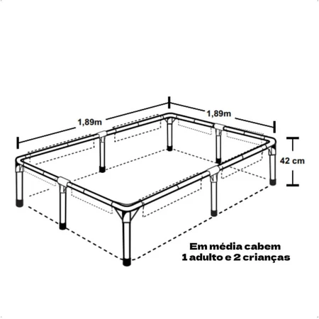 Mor Infantil – 1.500-Liter-Pool