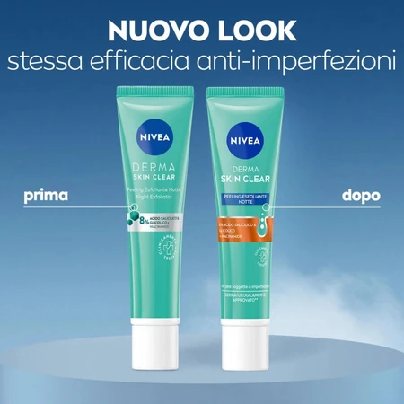 Nivea Derma Skin Clear – Nacht-Peeling 40 ml