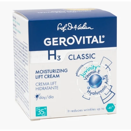 Gerovital H3 Classic hydraterende dagcrème, 50 ml, Farmec