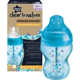 Tommee Tippee Advanced Anti-Colic - Biberon de 260 ml - Éléphant bleu