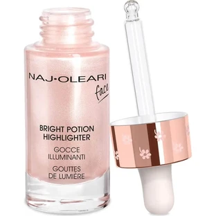Iluminador Naj Oleari Bright Potion - Gotas iluminadoras para el rostro - N.º 1 Rose Quartz