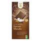 Organic chocolate with milk, coconut and oriental spices Garam Masala, 100 g, Gepa