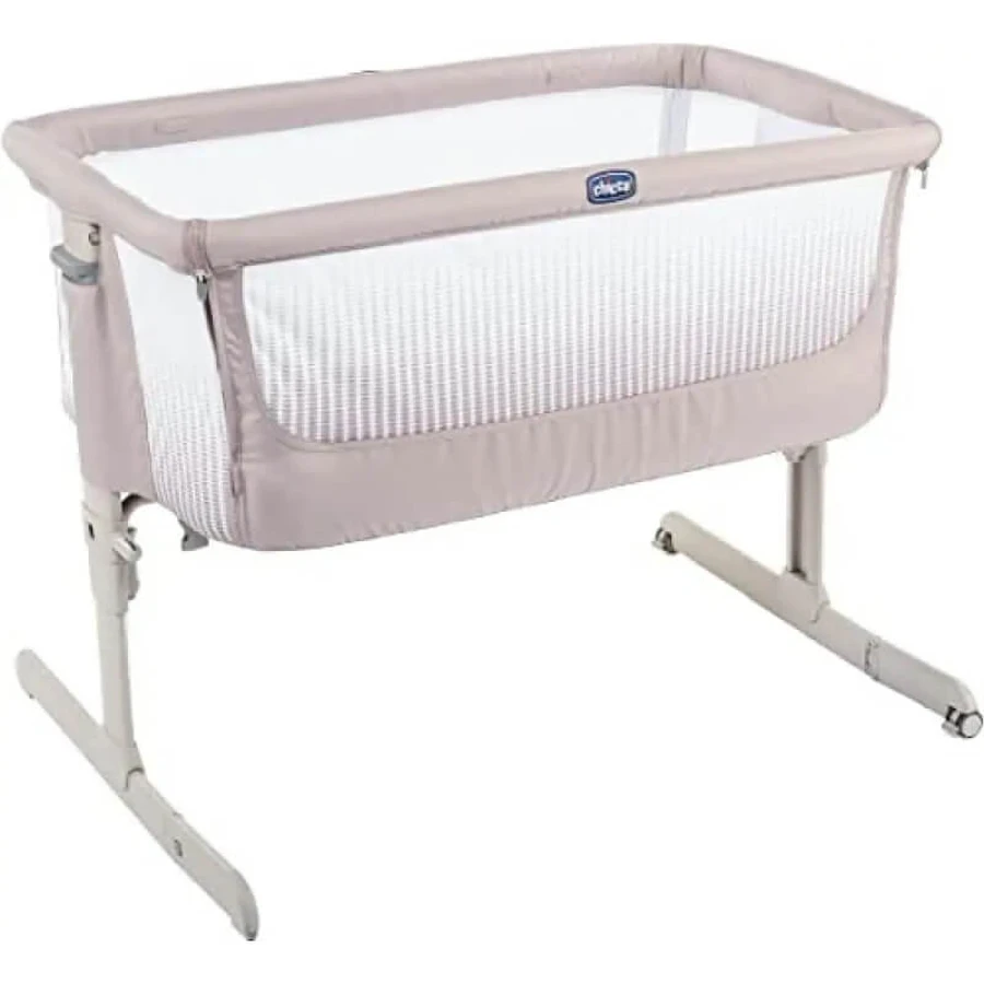Chicco Next to Me Air – Beistellbett – Dunkelbeige