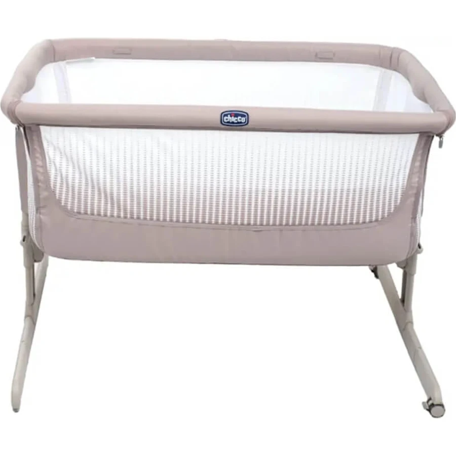Chicco Next to Me Air – Beistellbett – Dunkelbeige
