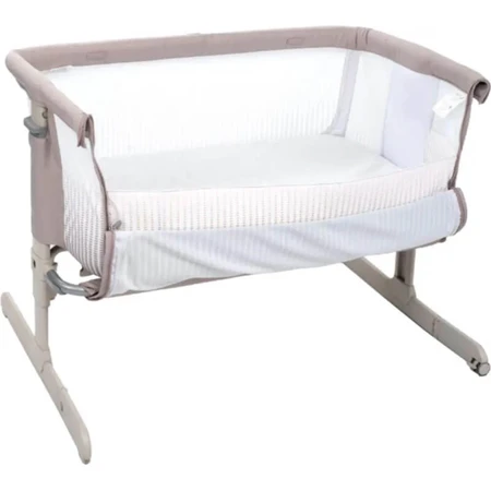 Chicco Next to Me Air – Beistellbett – Dunkelbeige