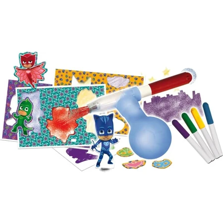 Lisciani PJ Masks – Zeichenkurs mit Sprühstiften