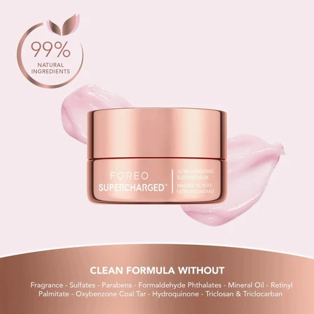 Foreo Supercharged - Ultra-Hydrating Night Mask 75 ml