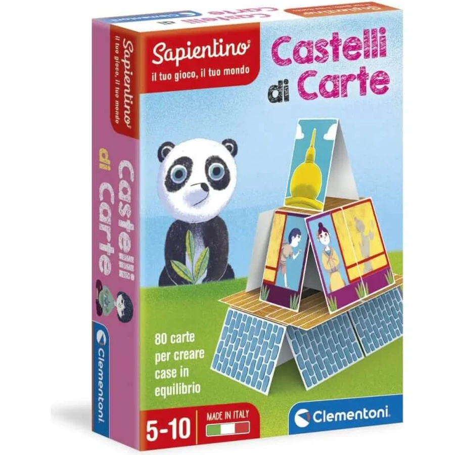 Clementoni Sapientino - Creatief kaartspel met kastelen