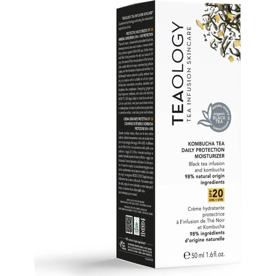 Teaology Kombucha Tea - SPF 20 Protective Moisturizer, 50 ml