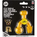 Tasty Bone Nylon Trio Bone Toy - Chicken-Flavored Chew Toy for Dogs