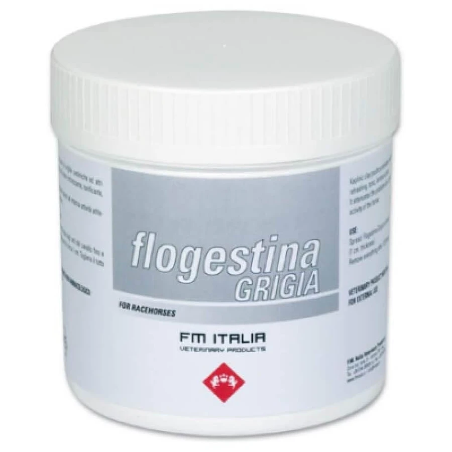 Fm Italia Gray Flogestina - Minerale pasta voor de benen van sportpaarden, 4 kg