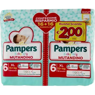 Pampers Baby Dry Extra Large Pants - 32 diapers, size 6 (15+ kg)