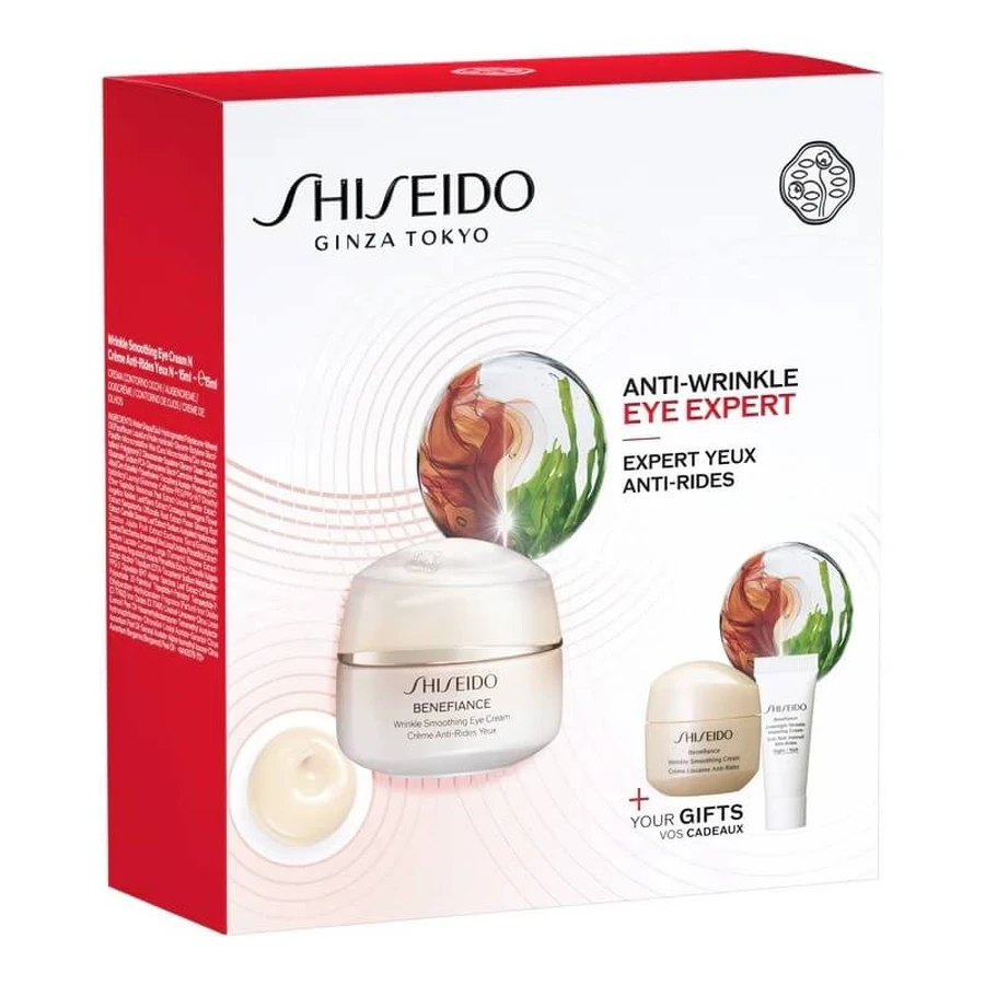 Shiseido Benefiance Anti-Wrinkle Eye Expert - Anti-Aging Face and Eye Care Routine