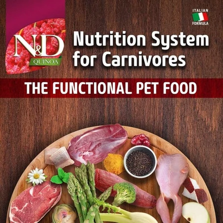 Farmina N&amp;d Quinoa para gatos adultos con codorniz, quinoa, coco y cúrcuma - Pienso para gatos adultos con intolerancias alimentarias, 300 g