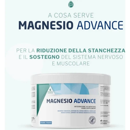 Magnesium Advance en polvo, 300 g - Complemento de magnesio