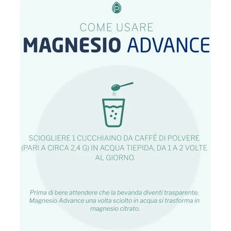 Magnesium Advance en polvo, 300 g - Complemento de magnesio