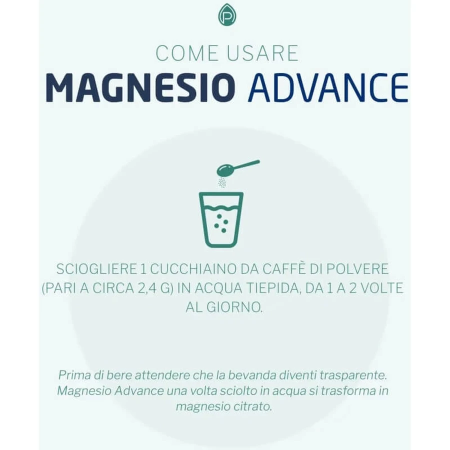 Magnesium Advance en polvo, 300 g - Complemento de magnesio