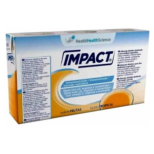 Nestlé Impact Oral Tropical, 3 pakjes van elk 237 ml – ondersteunt het immuunsysteem