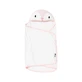 Tommee Tippee Penny - Toalla de baño con capucha de microfibra hipoalergénica para bebés y niños pequeños, rosa/blanca