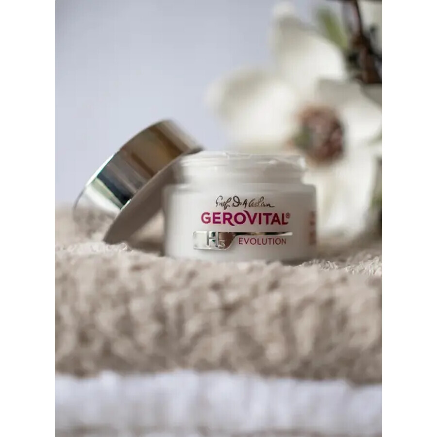 Gerovital H3 Evolution Crema de día SPF 10 Efecto lifting e hidratante, 50 ml, Farmec