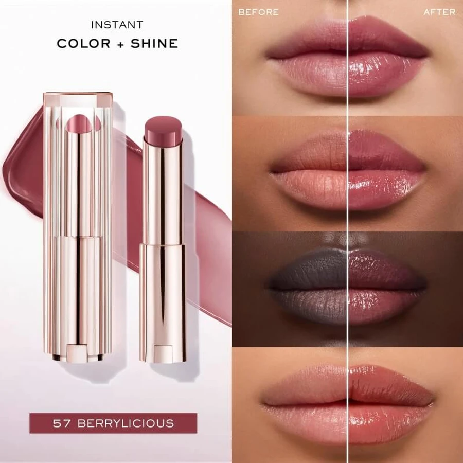 Lancôme Lip Idole Butterglow - Tinted Lip Balm No. 57 Berrylicious