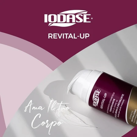Iodase Revital-up – Straffende Pflegecreme für Hals, Brust und Dekolleté, 100 ml