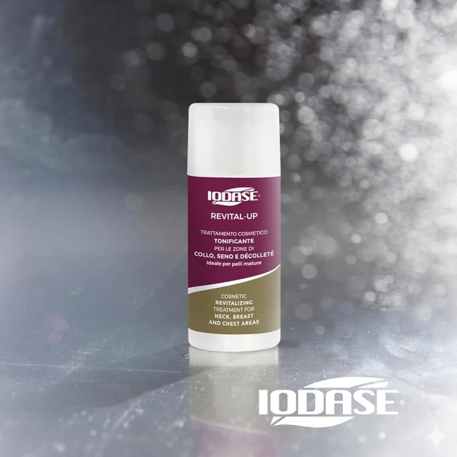 Iodase Revital-up – Straffende Pflegecreme für Hals, Brust und Dekolleté, 100 ml