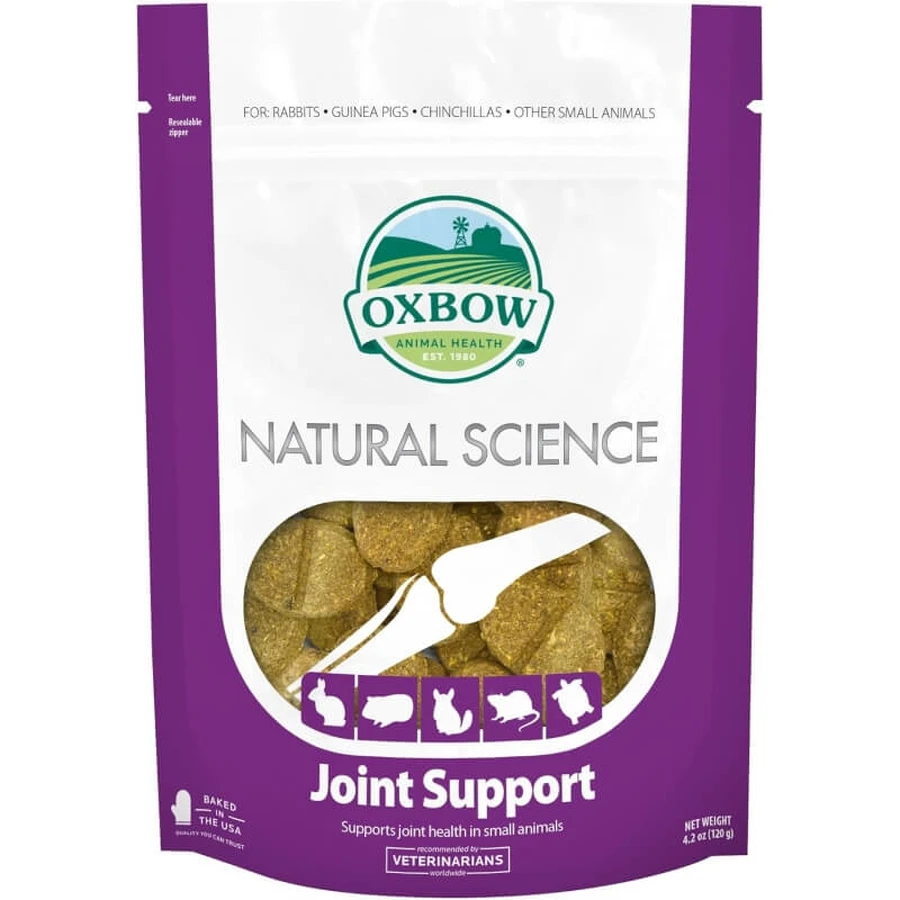Oxbow Natural Science Joint Support - Complément alimentaire pour les articulations des petits animaux, 120 g