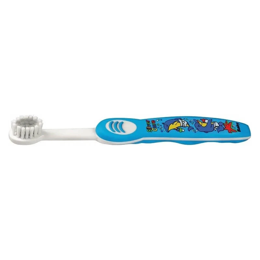 Silver Care Antibacterial Toothbrush for Children Ages 6–24 Months