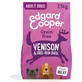 Edgard &amp; Cooper „Fresh Venison and Duck“ – Getreidefreies Trockenfutter für ausgewachsene mittelgroße Hunde, 2,5 kg