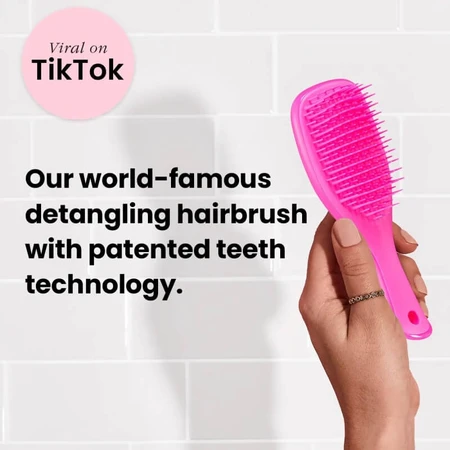 Tangle Teezer The Ultimate Detangler Mini - Detangling Brush - Barbie