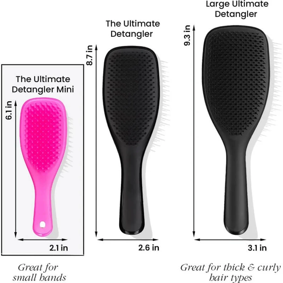 Tangle Teezer The Ultimate Detangler Mini - Detangling Brush - Barbie