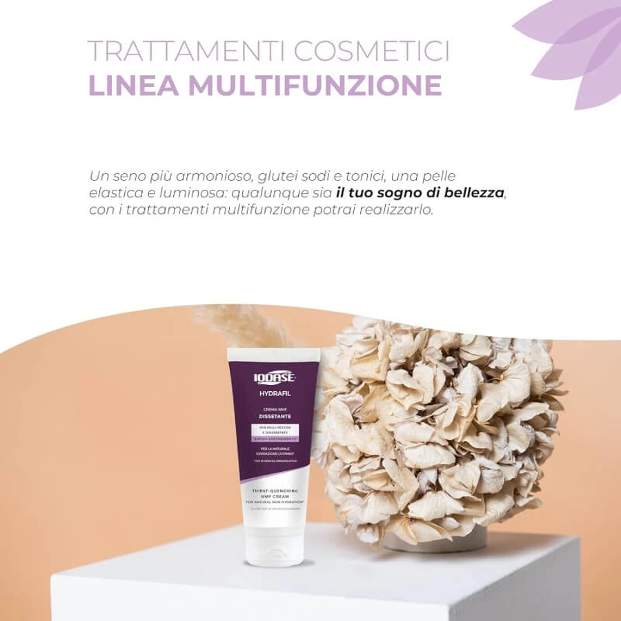 Iodase Hydrafil cremă NMF – tratament hidratant pentru tenul uscat și deshidratat, 200 ml