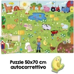 Lisciani Carotina Baby Logic 3D My Happy Farm - Puzzel
