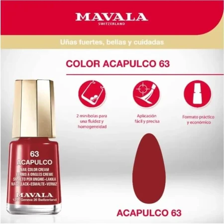 Mavala Minicolors – Nagellack Nr. 063 Acapulco