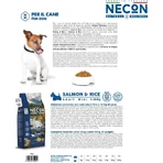 Necon Pet Food Natural Wellness Adult Mini mit Lachs und Reis – Alleinfuttermittel für kleine erwachsene Hunde, 2 kg
