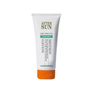 Bioearth After Sun - Gel de ducha con aloe vera, 200 ml