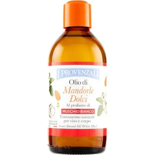 I Provenzali, huile d'amande douce parfumée au musc blanc, 200 ml