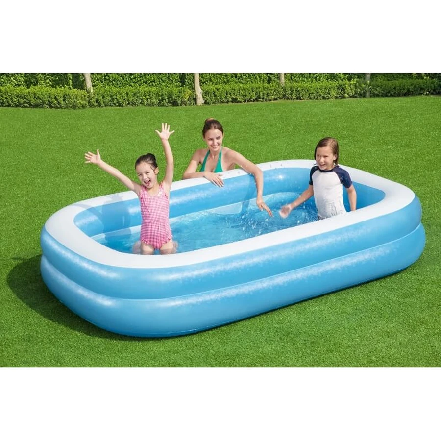 Bestway Rectangular Inflatable Pool, 262x175 cm
