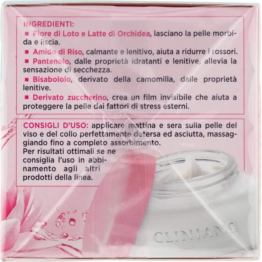 Clinians Hydra Plus - Crema facial hidratante y calmante para pieles secas y sensibles, 50 ml