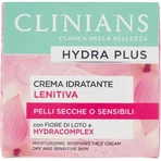 Clinians Hydra Plus - Crema facial hidratante y calmante para pieles secas y sensibles, 50 ml