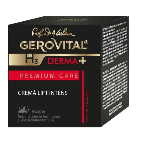 Gerovital H3 Derma+ Premium Care Intense Lift Cream, 50 ml, Farmec