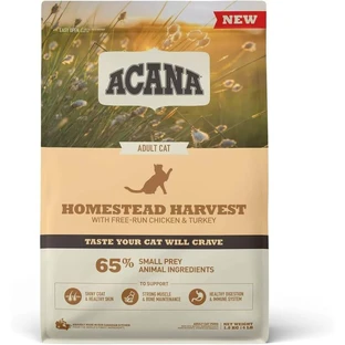 Acana Homestead Harvest - Compleet voer voor volwassen katten, 1,8 kg