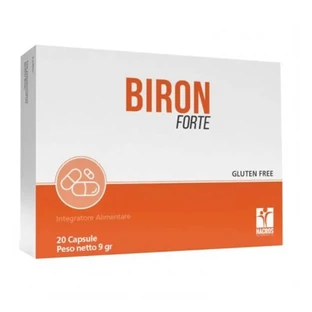 Biron Forte, 20 cápsulas - complemento vitamínico