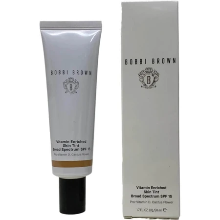 Bobbi Brown Vitamin-Enriched Skin Tint - Crema hidratante con color y protección solar SPF 15 con vitaminas, 50 ml - Golden 1